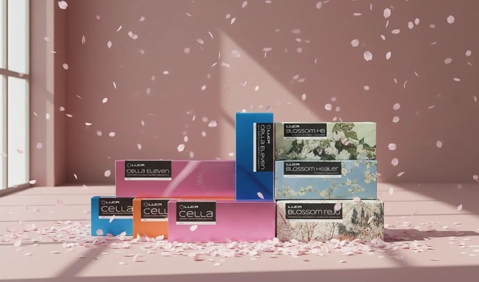 홈캐스트, 'LUCA' 필러, 스킨부스터 등 8가지 라인업 공개.